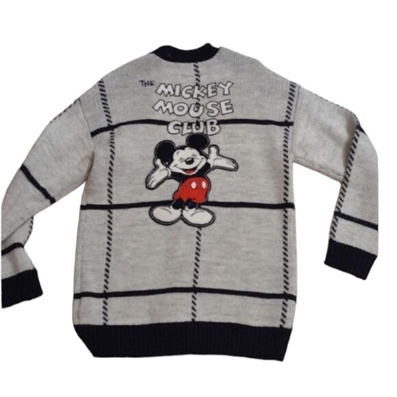 Disney Mickey Mouse Club Cardigan Mouseketeers grey size XS - Picture 1 of 11